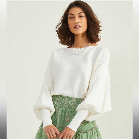 NWT Altar’d State Mackenzie Ribbed Cropped Sweater - Picture 4 of 5